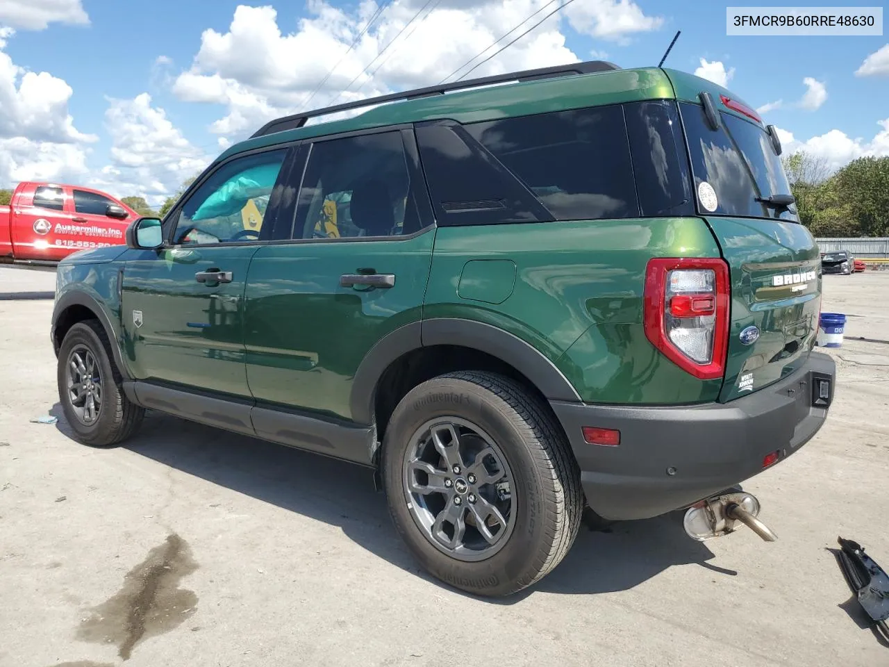 2024 Ford Bronco Sport Big Bend VIN: 3FMCR9B60RRE48630 Lot: 72082484