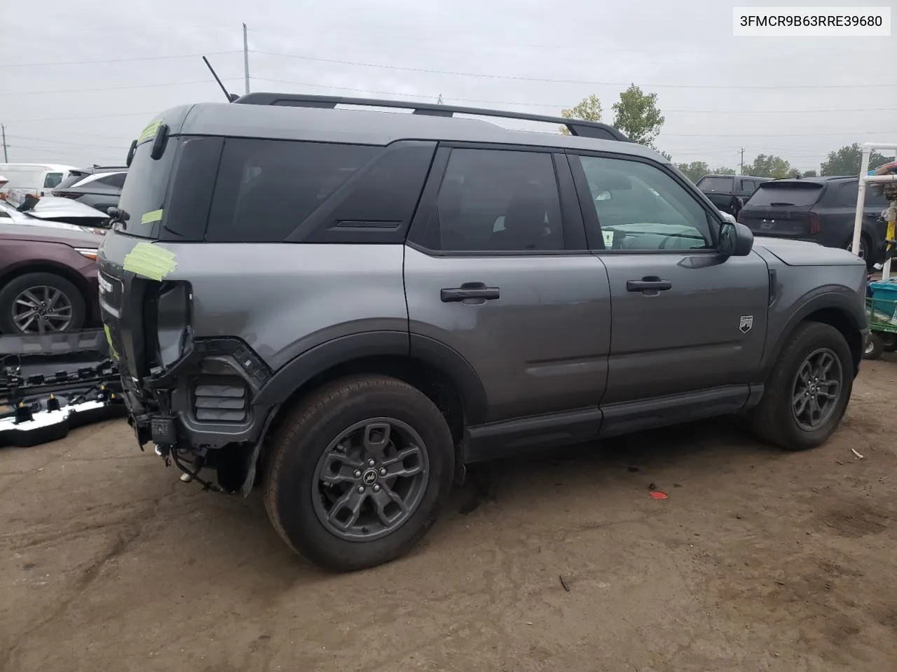 2024 Ford Bronco Sport Big Bend VIN: 3FMCR9B63RRE39680 Lot: 72397224