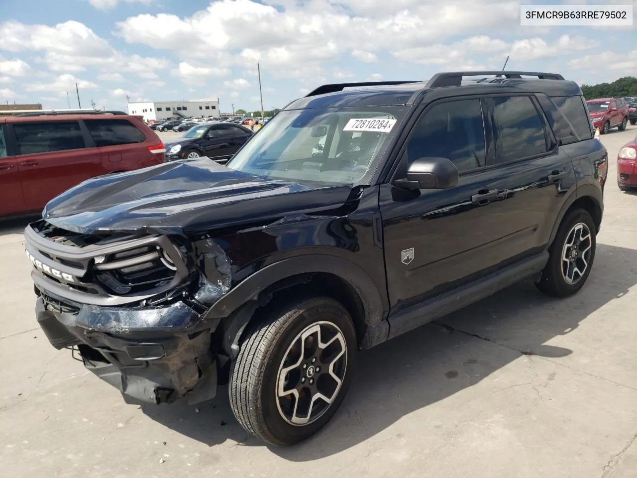 2024 Ford Bronco Sport Big Bend VIN: 3FMCR9B63RRE79502 Lot: 72810284