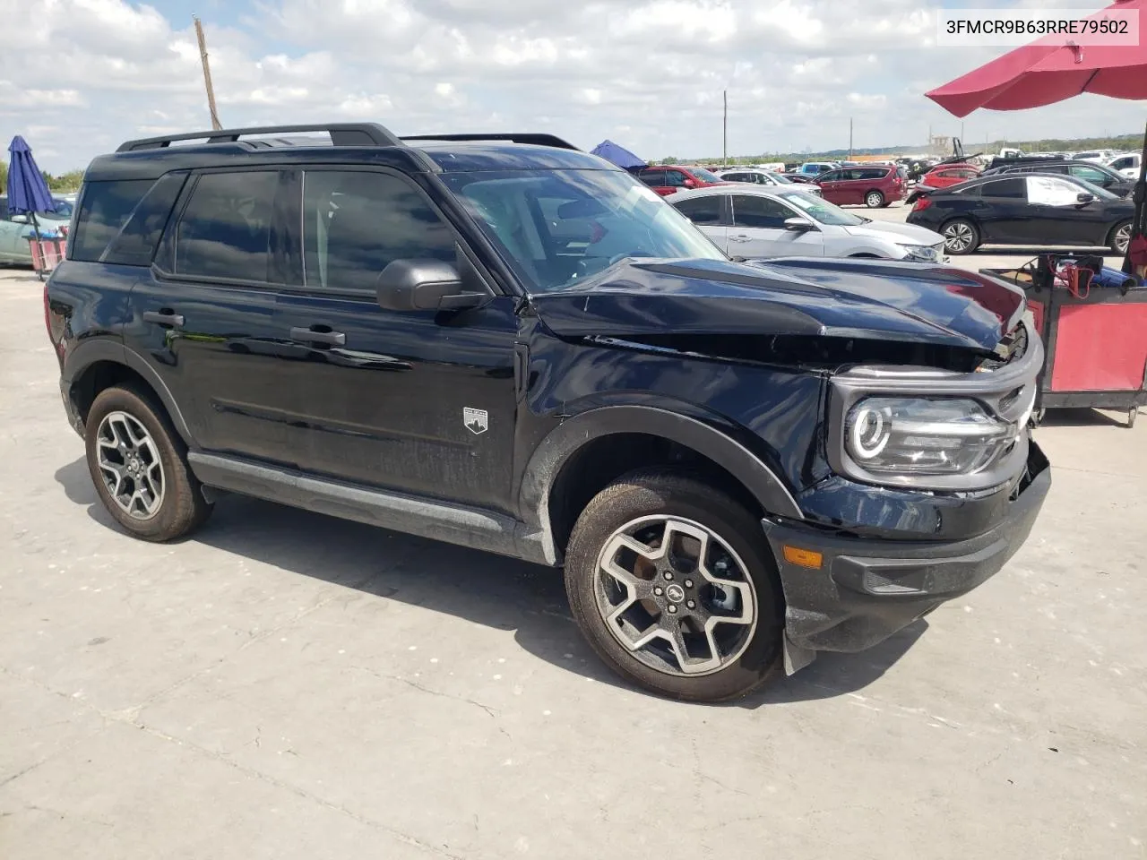 2024 Ford Bronco Sport Big Bend VIN: 3FMCR9B63RRE79502 Lot: 72810284