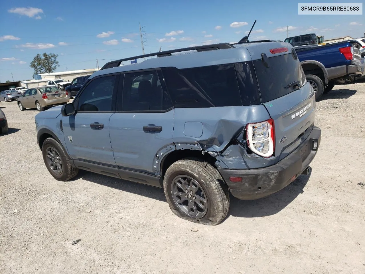 2024 Ford Bronco Sport Big Bend VIN: 3FMCR9B65RRE80683 Lot: 72810854