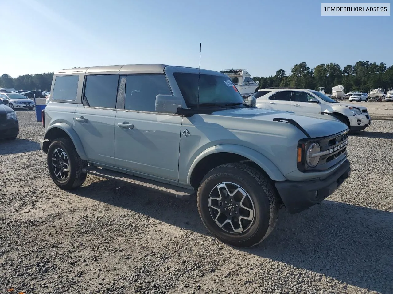 2024 Ford Bronco Outer Banks VIN: 1FMDE8BH0RLA05825 Lot: 72875824