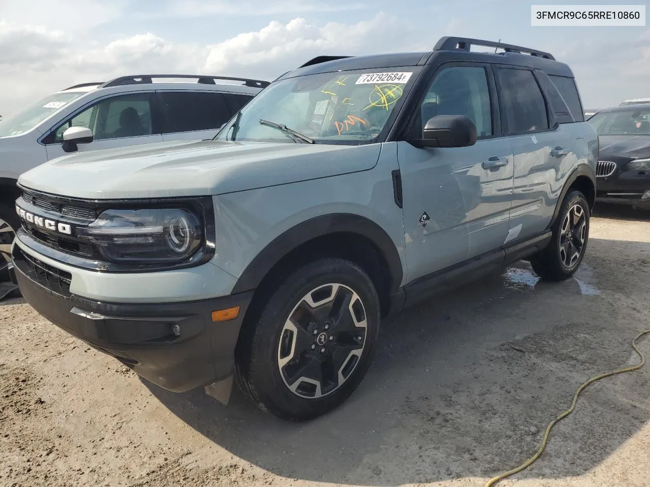 2024 Ford Bronco Sport Outer Banks VIN: 3FMCR9C65RRE10860 Lot: 73792684