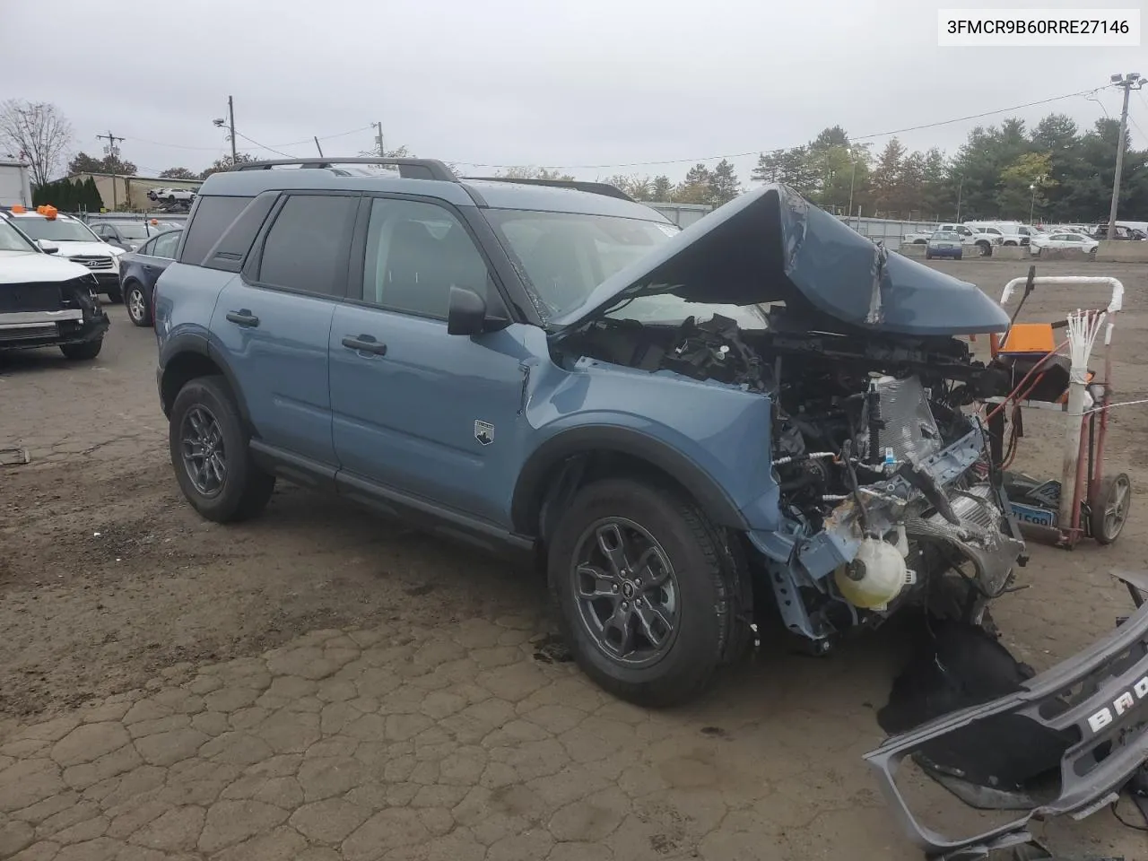 2024 Ford Bronco Sport Big Bend VIN: 3FMCR9B60RRE27146 Lot: 75701384