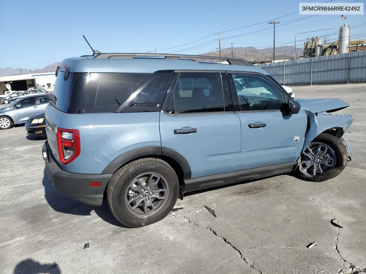 2024 Ford Bronco Sport Big Bend VIN: 3FMCR9B66RRE42492 Lot: 77041594