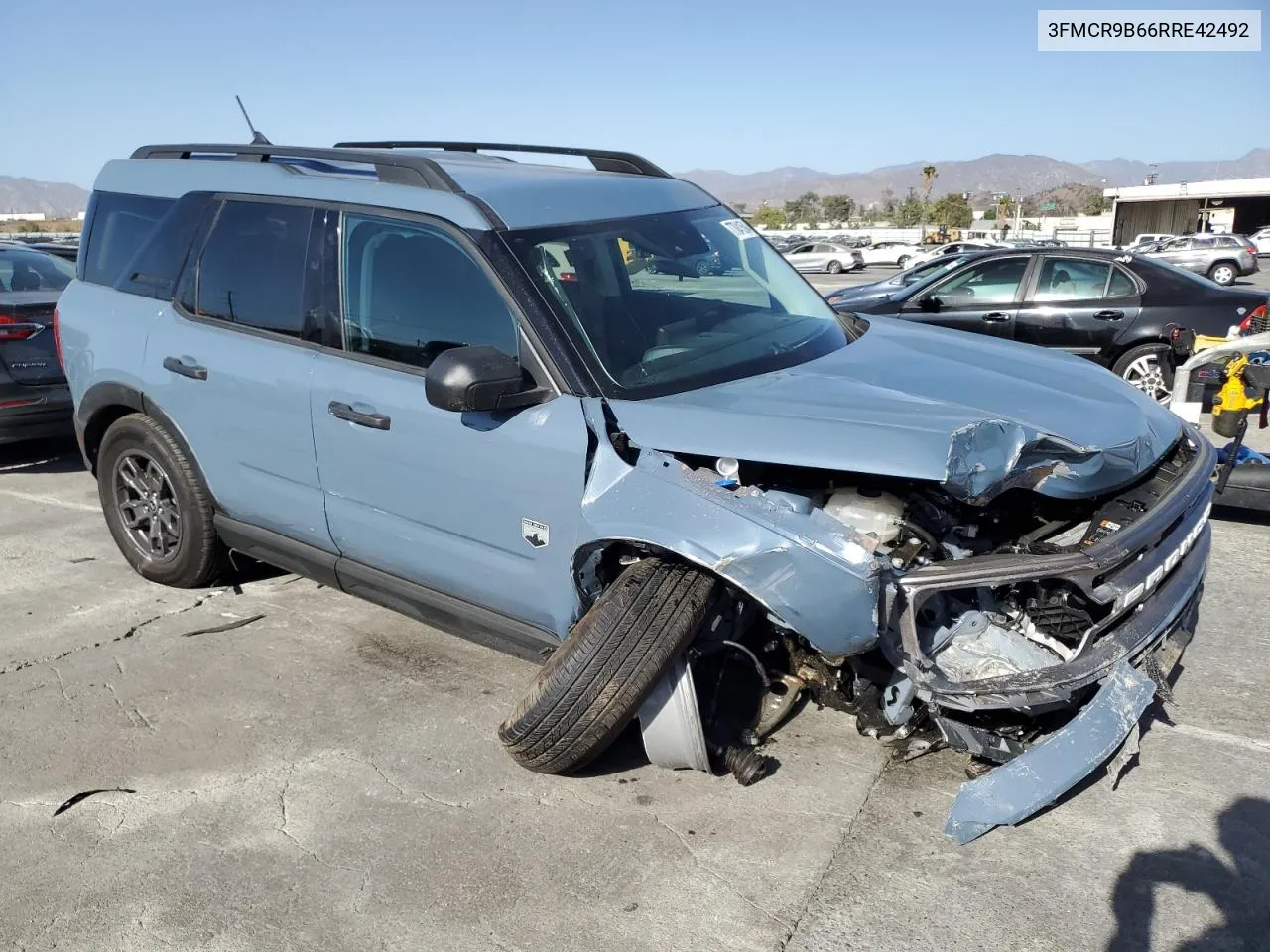 2024 Ford Bronco Sport Big Bend VIN: 3FMCR9B66RRE42492 Lot: 77041594