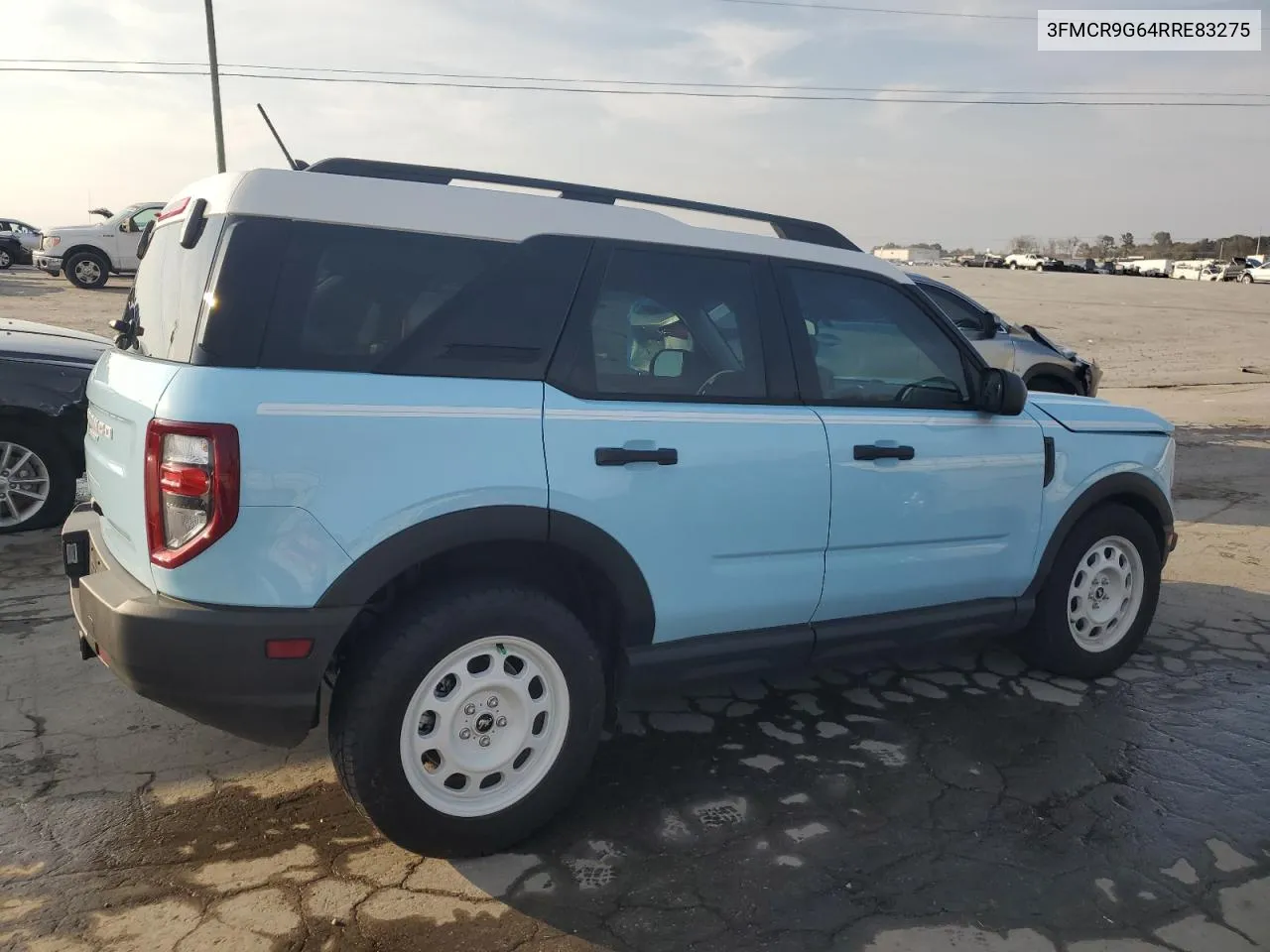 2024 Ford Bronco Sport Heritage VIN: 3FMCR9G64RRE83275 Lot: 78277344