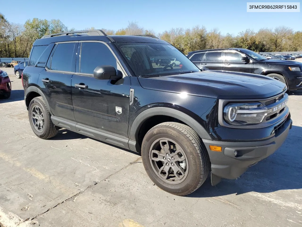 2024 Ford Bronco Sport Big Bend VIN: 3FMCR9B62RRF15843 Lot: 78613794