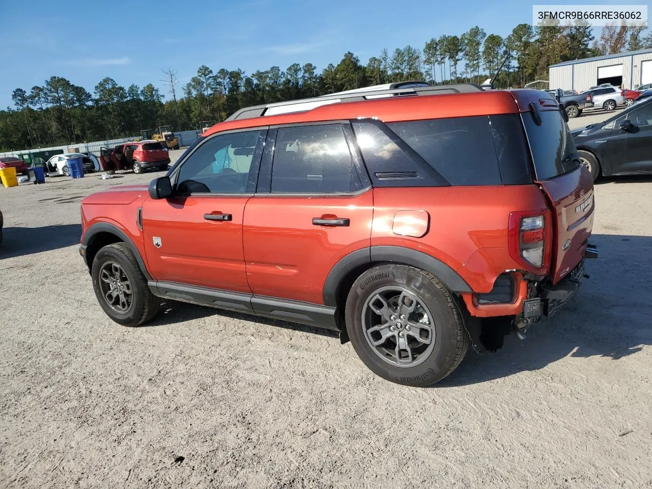 2024 Ford Bronco Sport Big Bend VIN: 3FMCR9B66RRE36062 Lot: 78656184