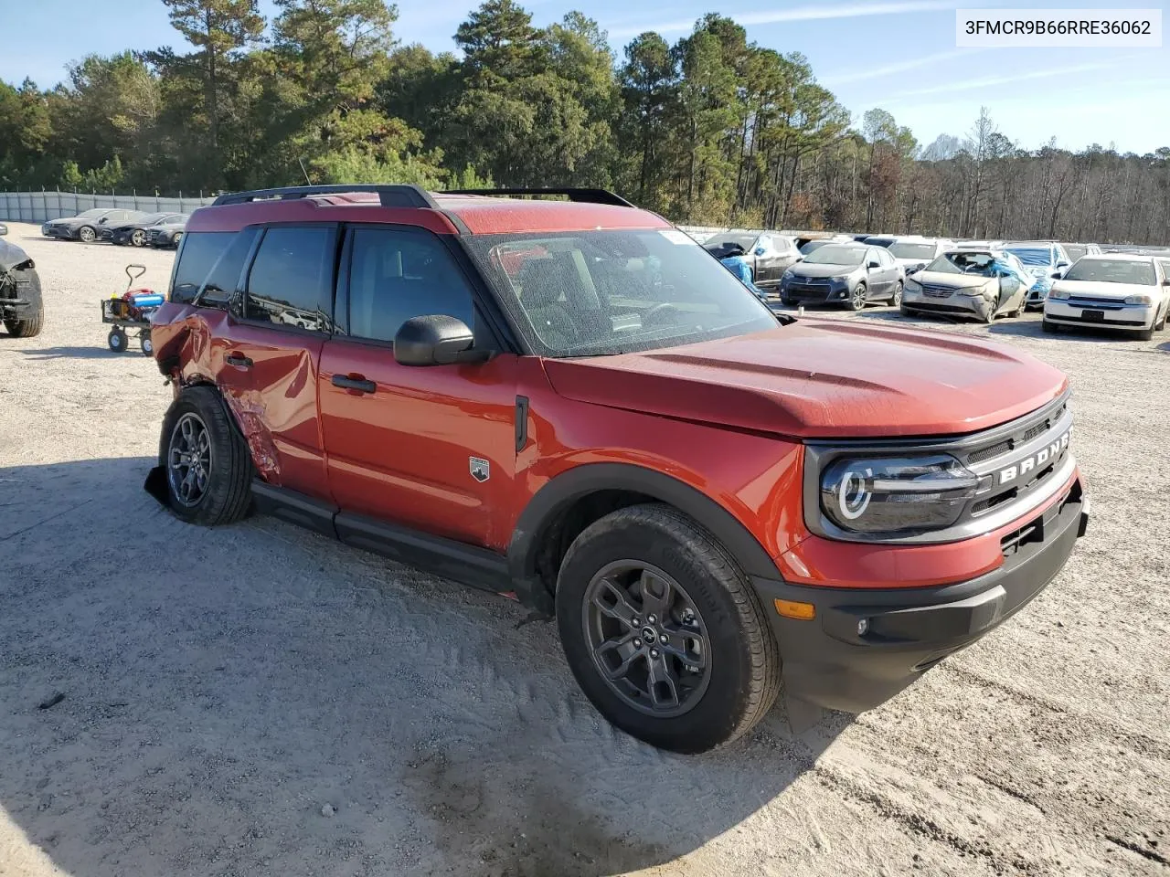 2024 Ford Bronco Sport Big Bend VIN: 3FMCR9B66RRE36062 Lot: 78656184