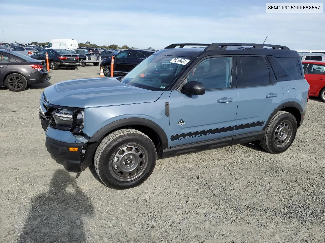 2024 Ford Bronco Sport Outer Banks VIN: 3FMCR9C62RRE88657 Lot: 79359404