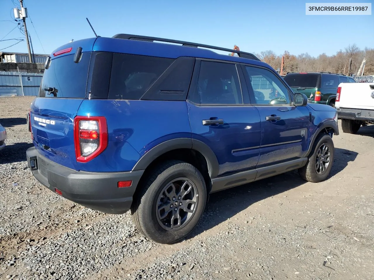 2024 Ford Bronco Sport Big Bend VIN: 3FMCR9B66RRE19987 Lot: 80150994