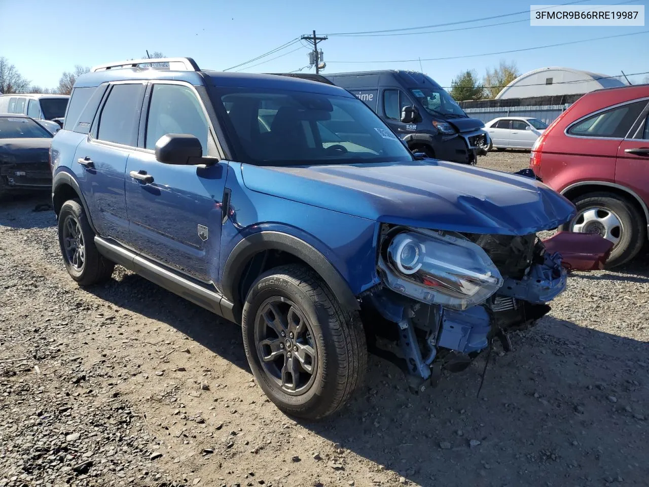 2024 Ford Bronco Sport Big Bend VIN: 3FMCR9B66RRE19987 Lot: 80150994