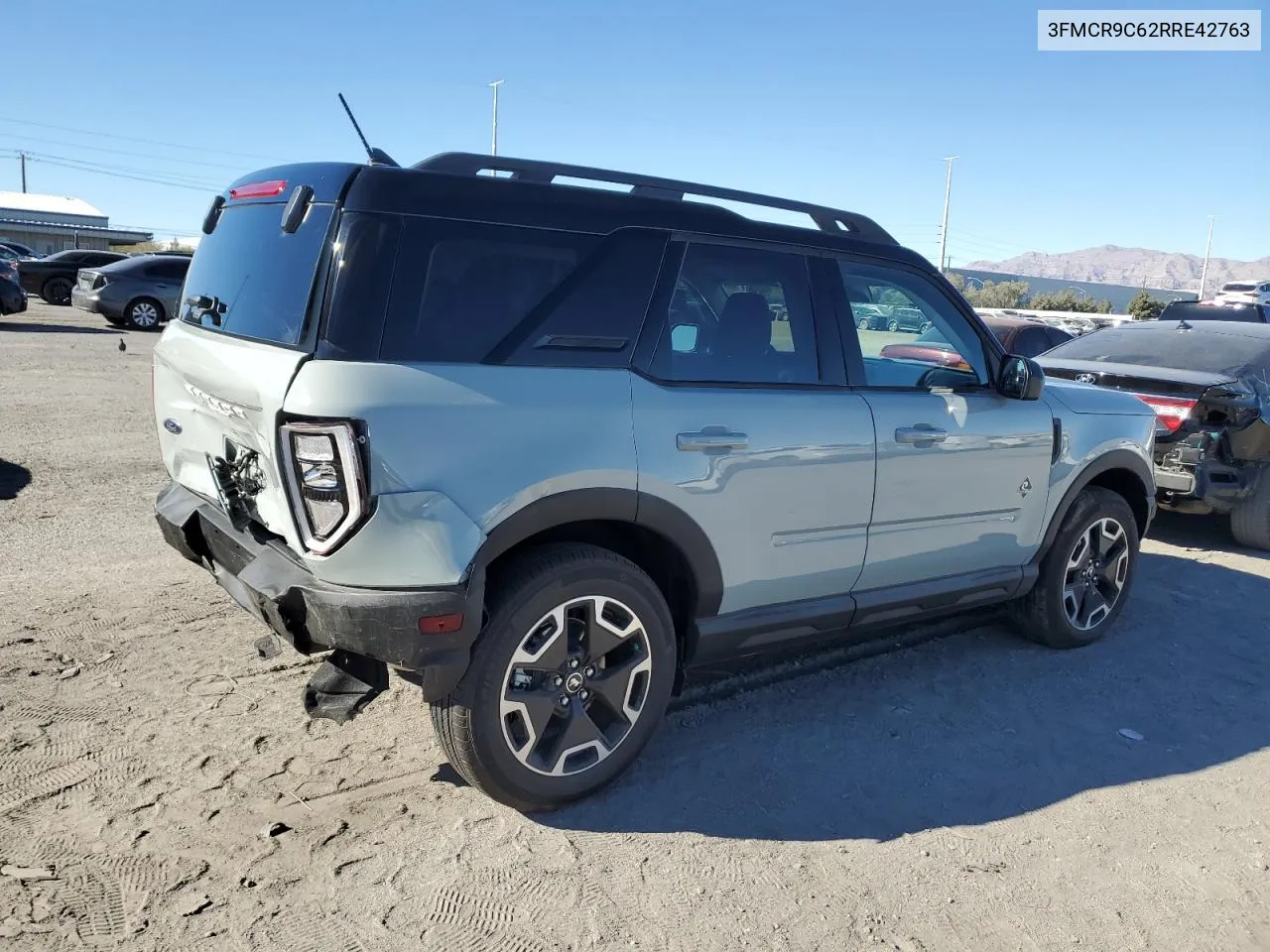 2024 Ford Bronco Sport Outer Banks VIN: 3FMCR9C62RRE42763 Lot: 80279824