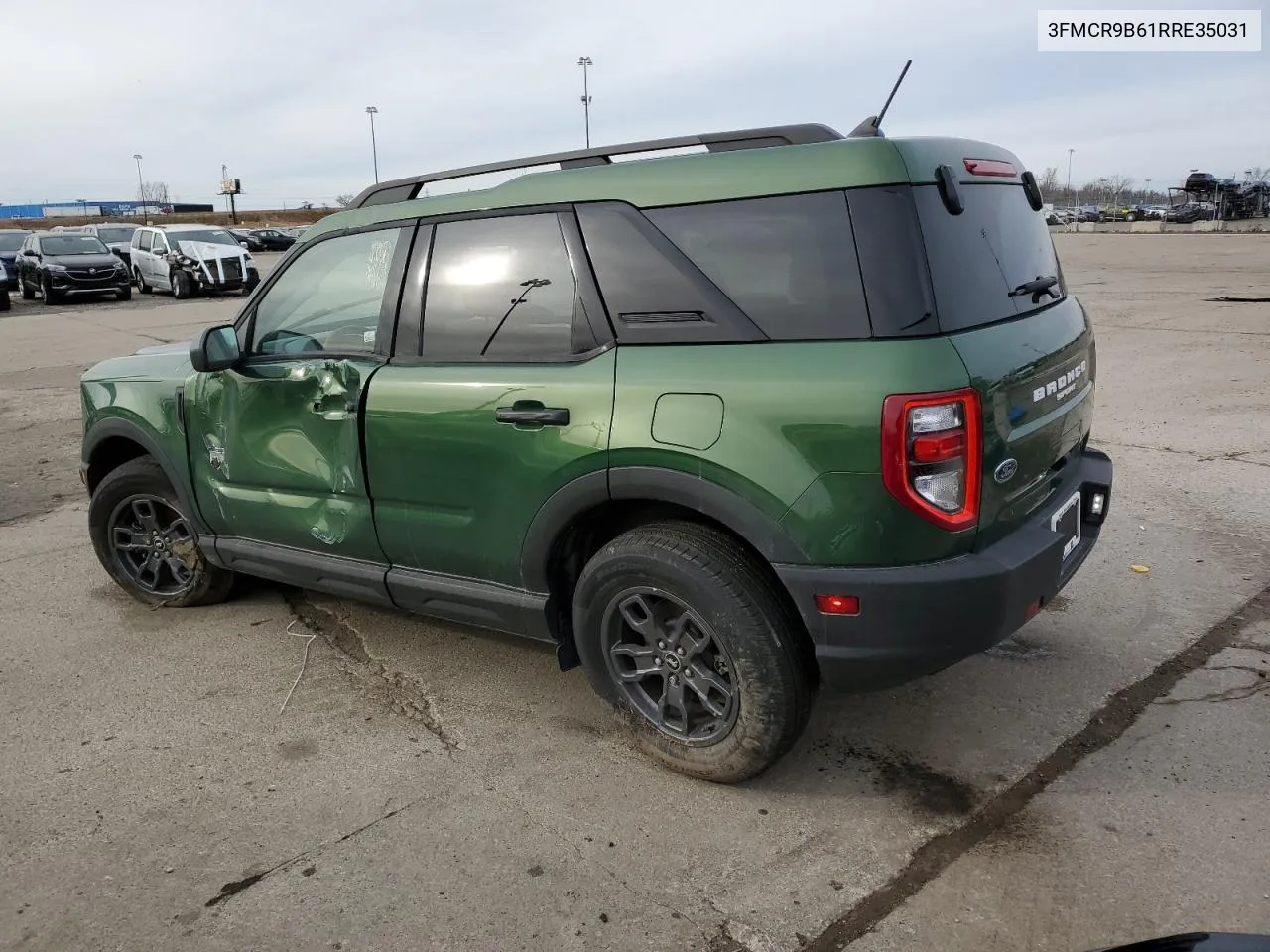 2024 Ford Bronco Sport Big Bend VIN: 3FMCR9B61RRE35031 Lot: 80649634