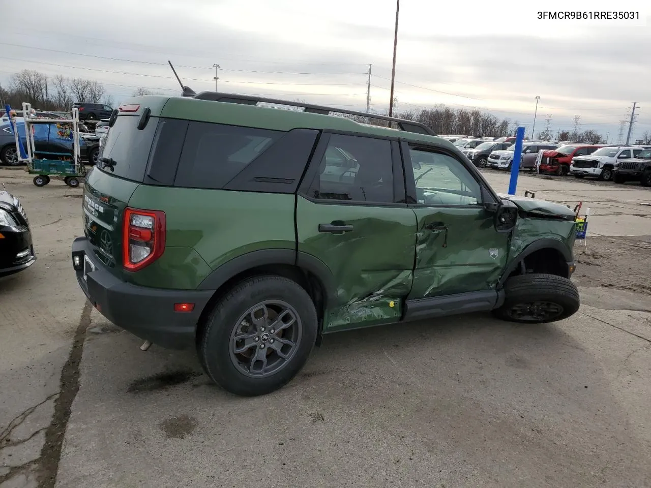 2024 Ford Bronco Sport Big Bend VIN: 3FMCR9B61RRE35031 Lot: 80649634