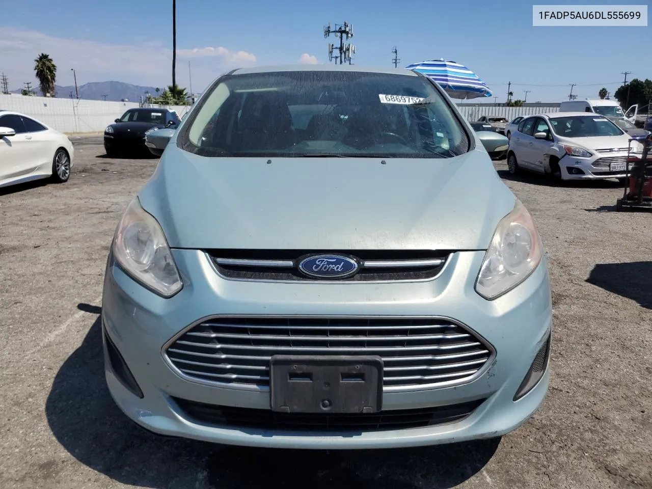 2013 Ford C-Max Se VIN: 1FADP5AU6DL555699 Lot: 68697524