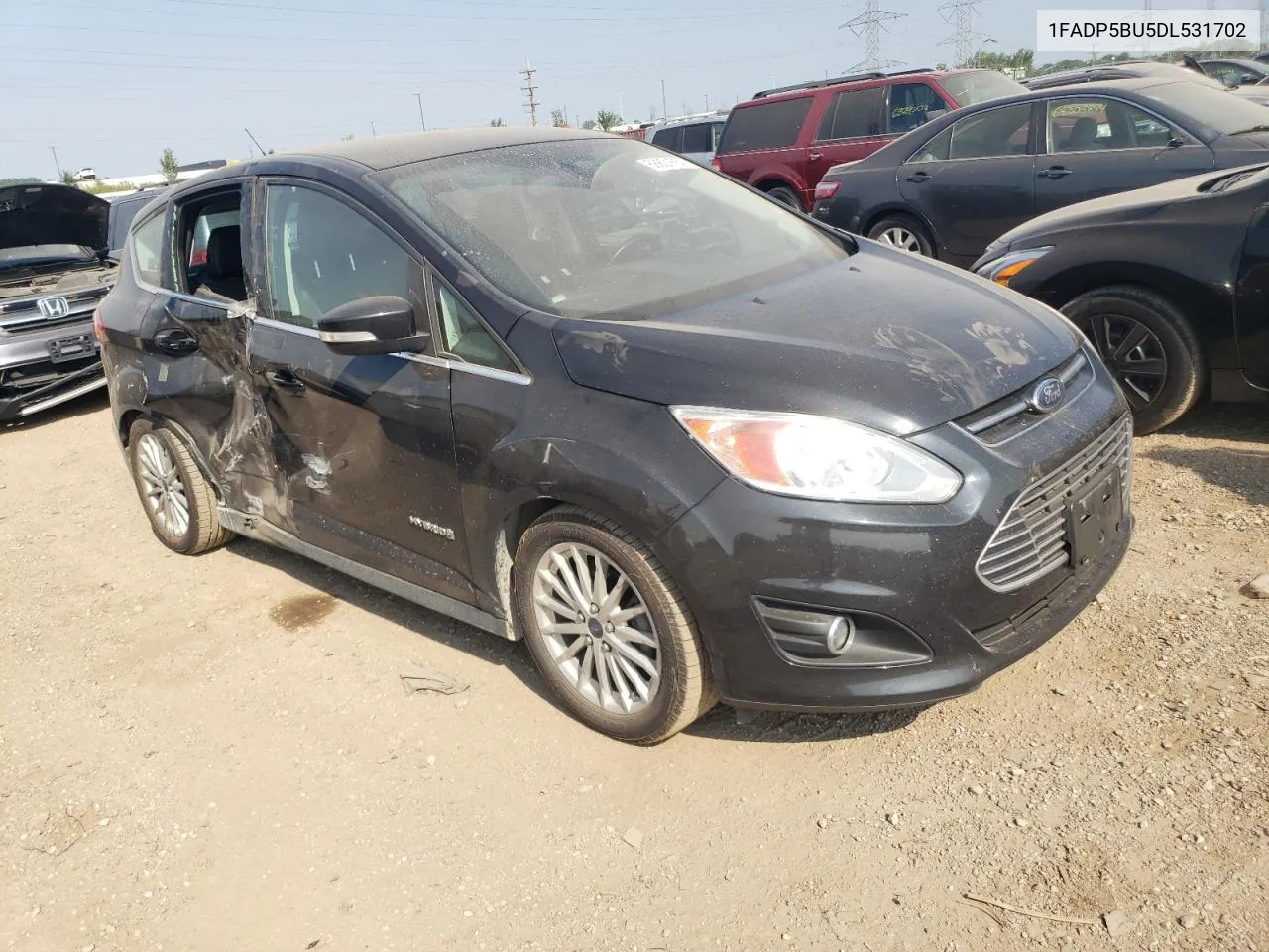 2013 Ford C-Max Sel VIN: 1FADP5BU5DL531702 Lot: 68801664