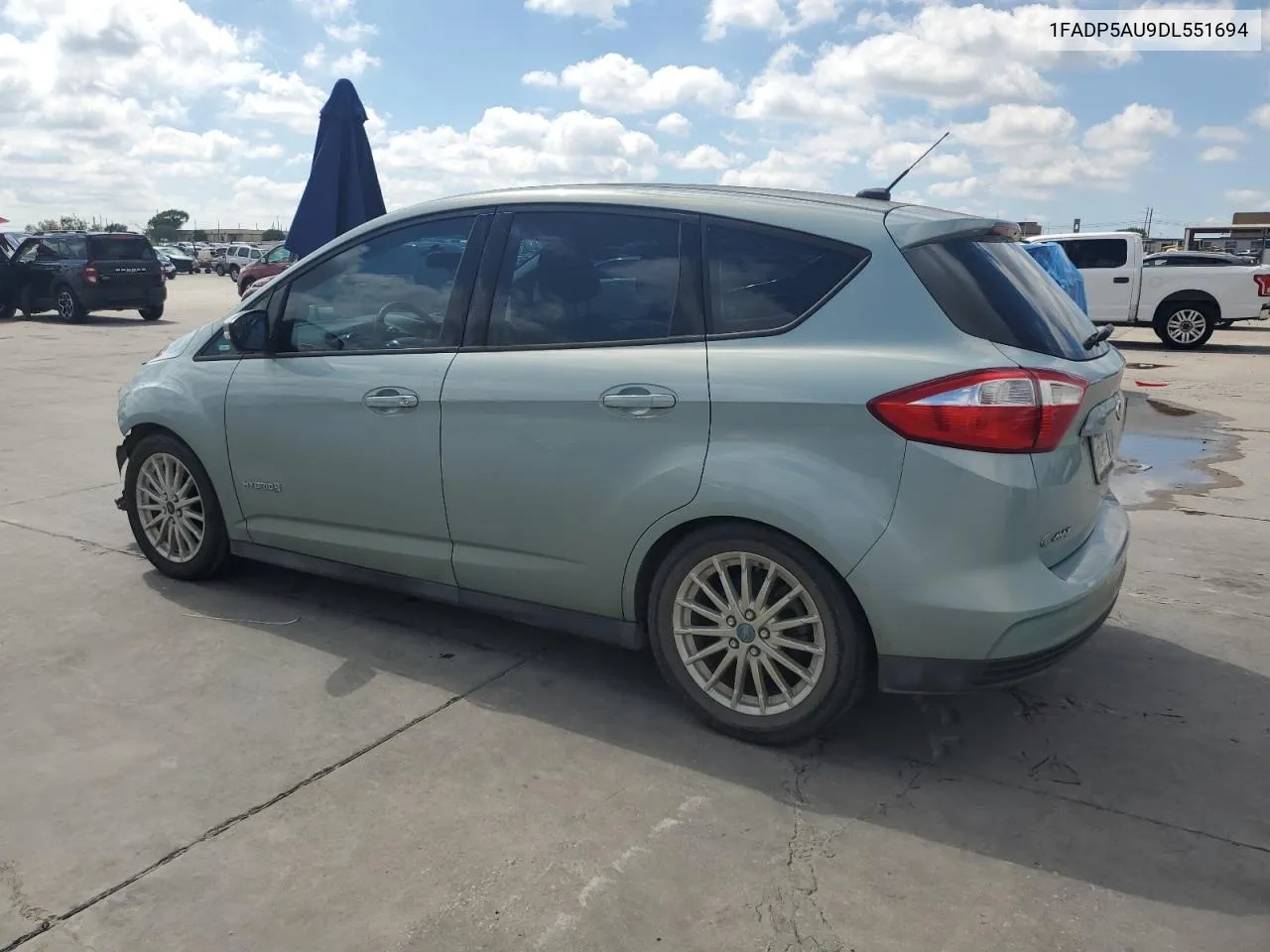 2013 Ford C-Max Se VIN: 1FADP5AU9DL551694 Lot: 72772454