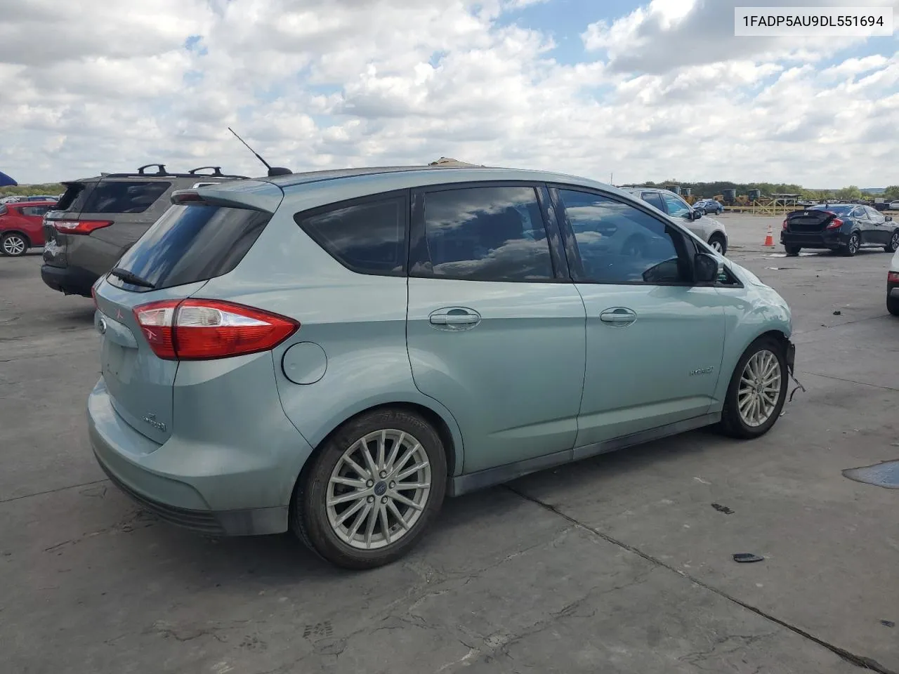 2013 Ford C-Max Se VIN: 1FADP5AU9DL551694 Lot: 72772454