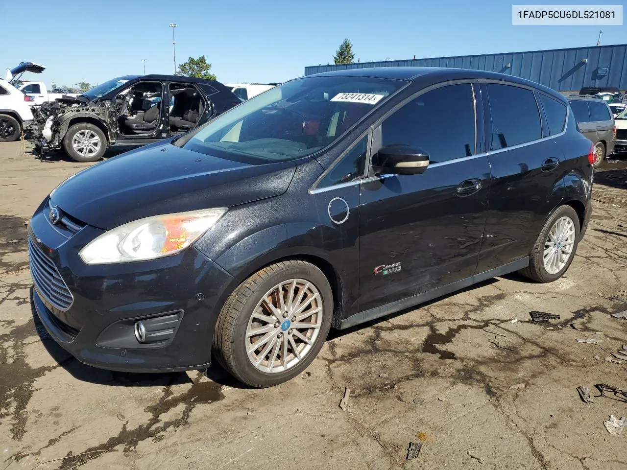 2013 Ford C-Max Premium VIN: 1FADP5CU6DL521081 Lot: 73241314