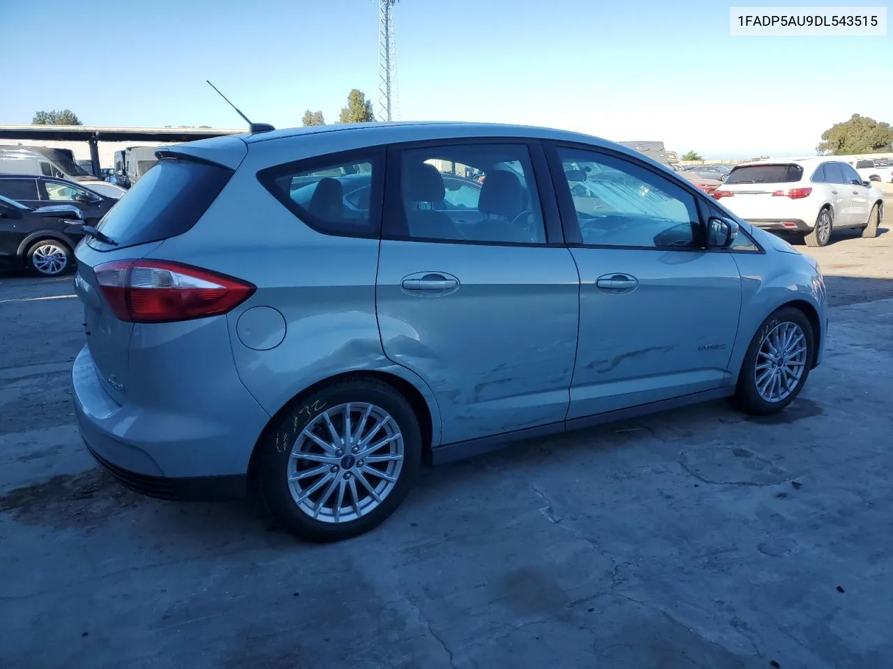 2013 Ford C-Max Se VIN: 1FADP5AU9DL543515 Lot: 73340324