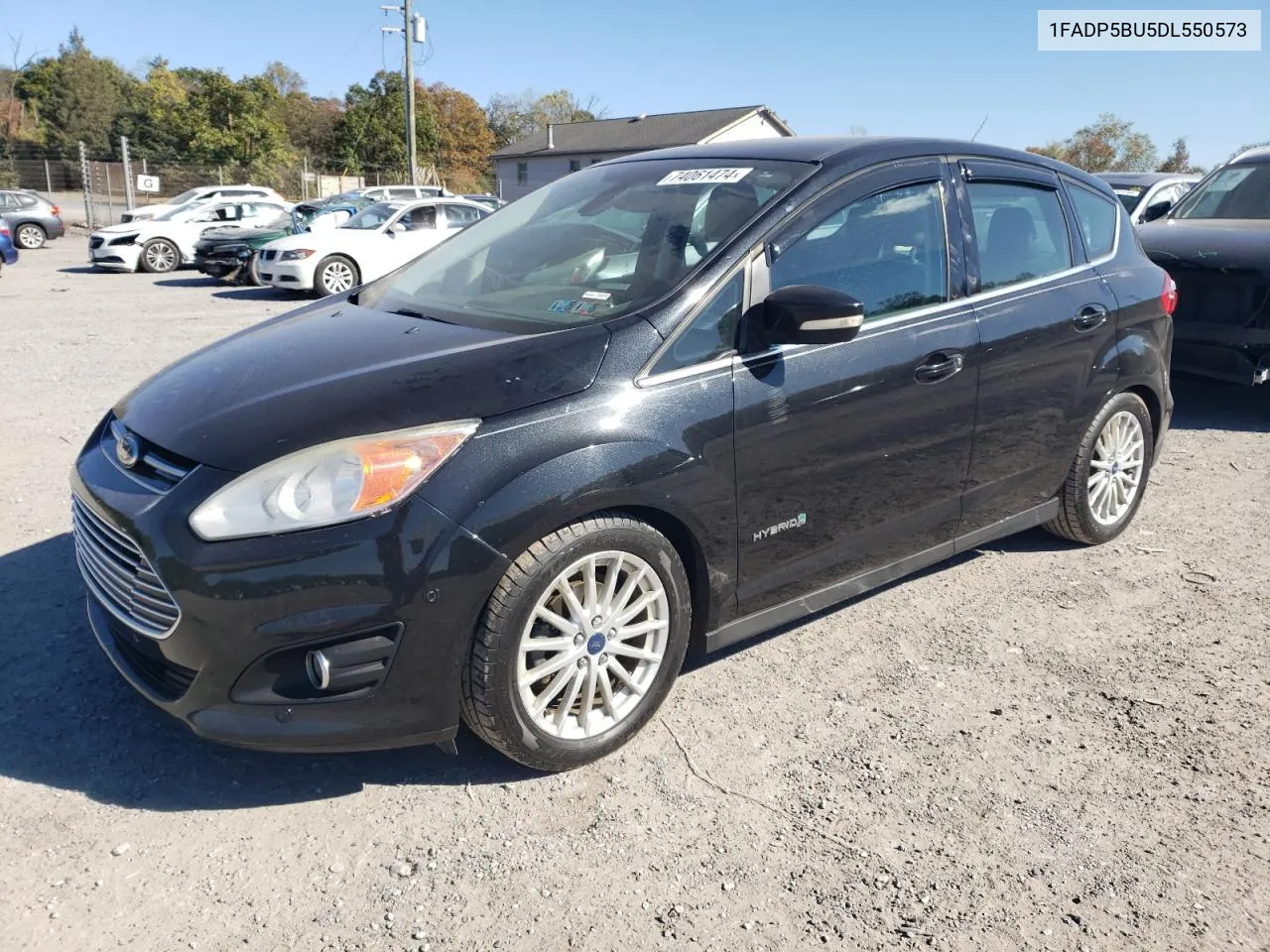 2013 Ford C-Max Sel VIN: 1FADP5BU5DL550573 Lot: 74061474