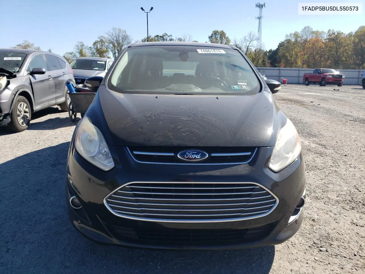 2013 Ford C-Max Sel VIN: 1FADP5BU5DL550573 Lot: 74061474