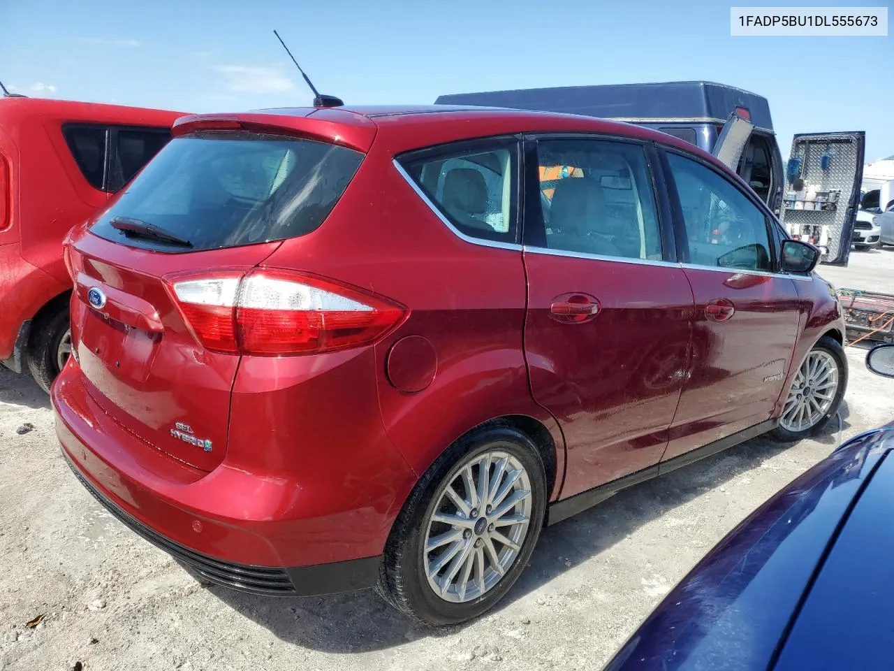 2013 Ford C-Max Sel VIN: 1FADP5BU1DL555673 Lot: 74922024