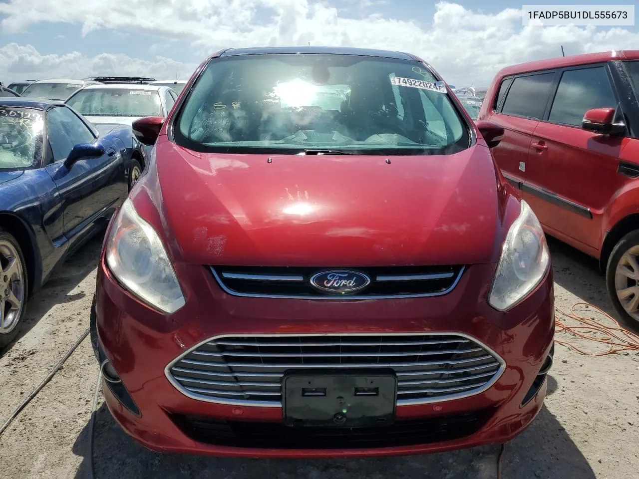 2013 Ford C-Max Sel VIN: 1FADP5BU1DL555673 Lot: 74922024