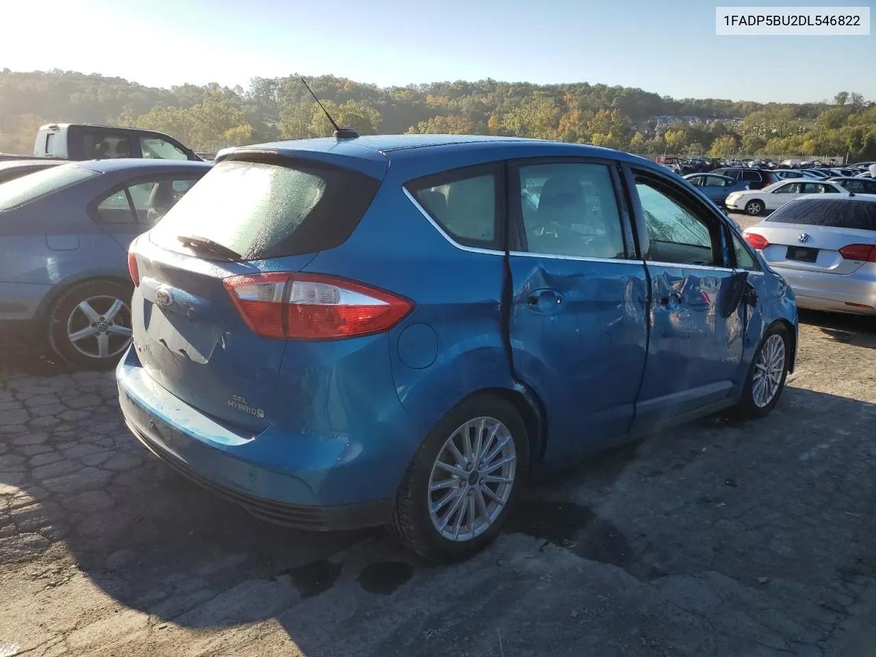 2013 Ford C-Max Sel VIN: 1FADP5BU2DL546822 Lot: 75073334