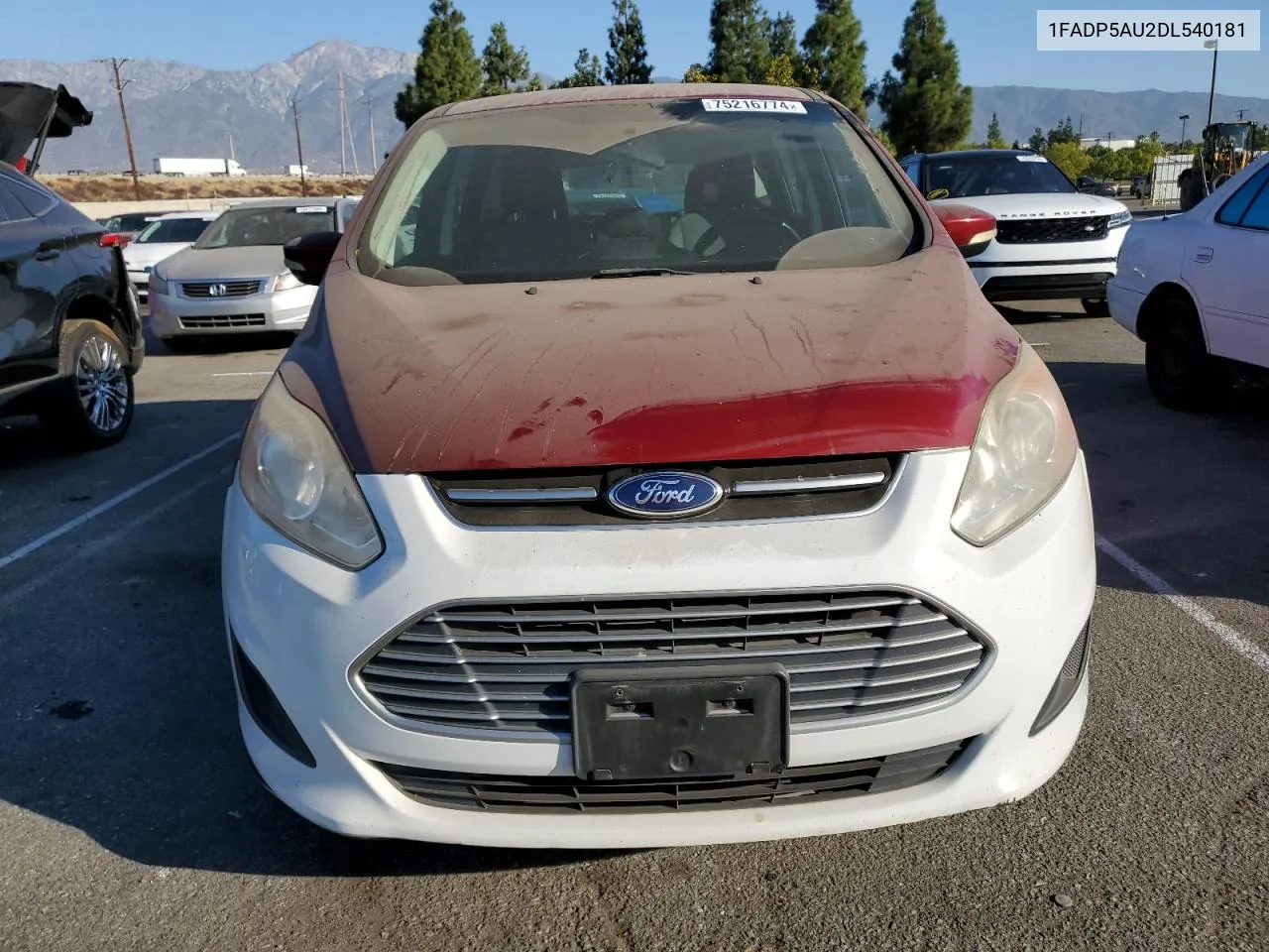 2013 Ford C-Max Se VIN: 1FADP5AU2DL540181 Lot: 75216774