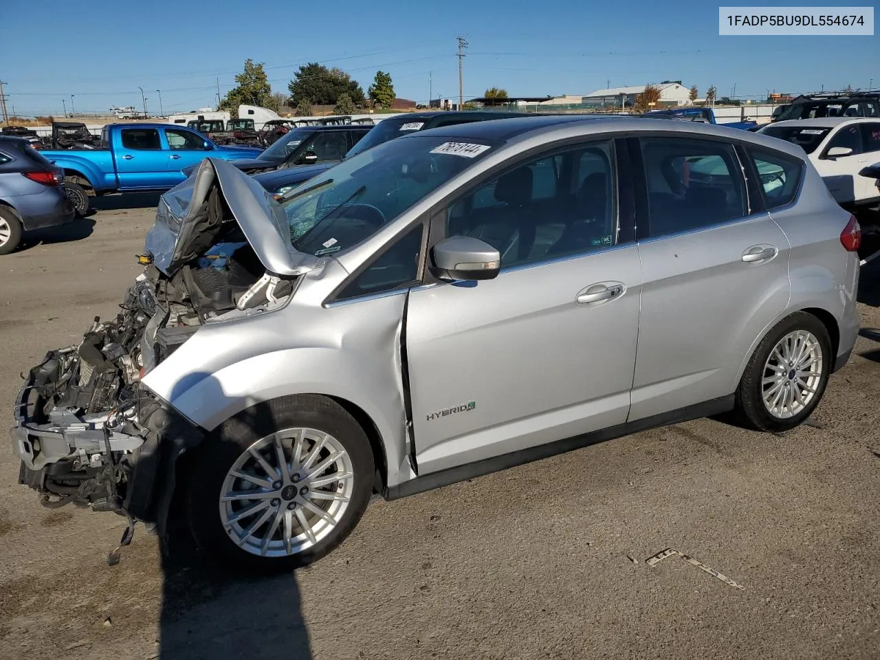 2013 Ford C-Max Sel VIN: 1FADP5BU9DL554674 Lot: 76618144