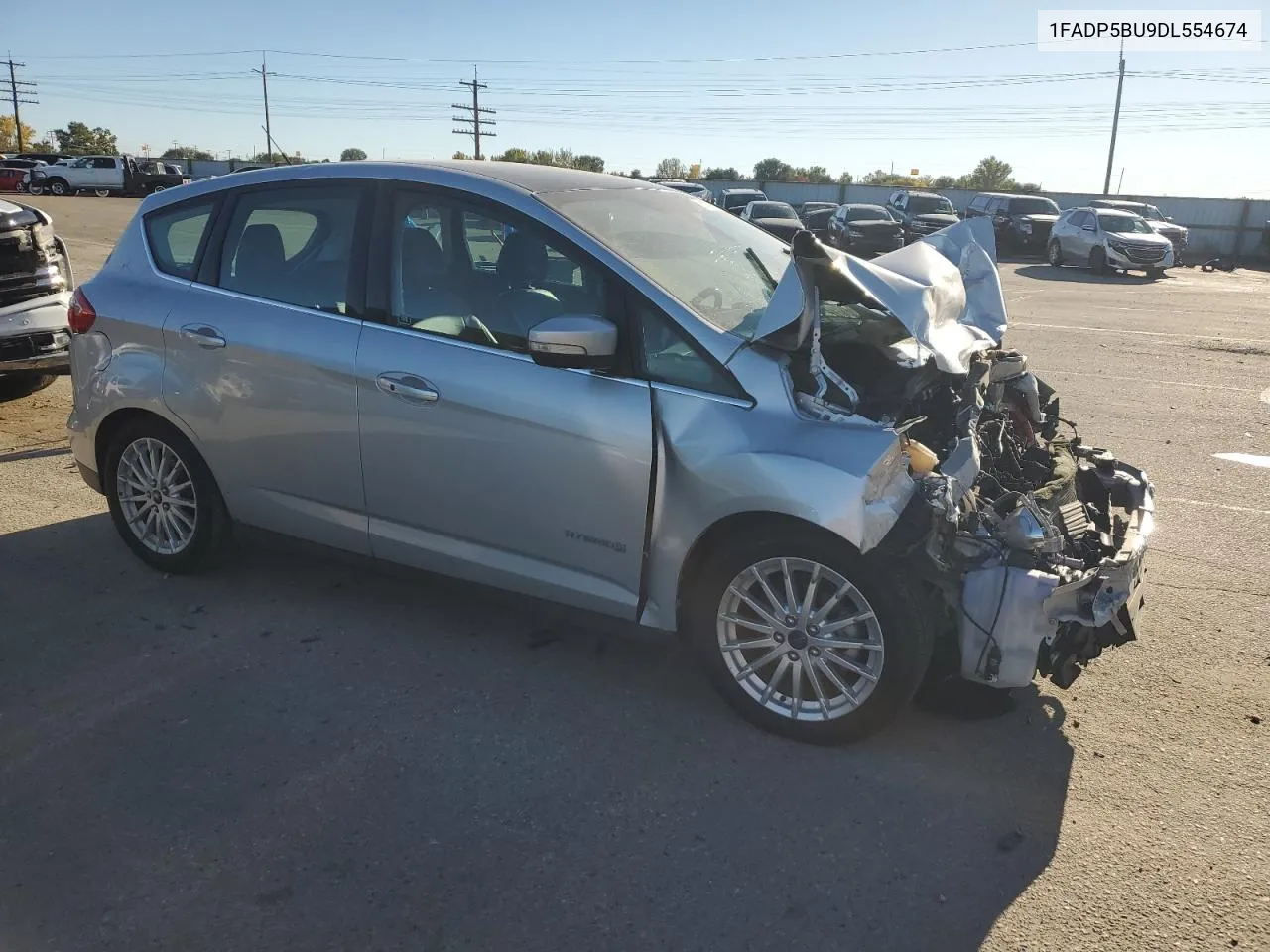 2013 Ford C-Max Sel VIN: 1FADP5BU9DL554674 Lot: 76618144