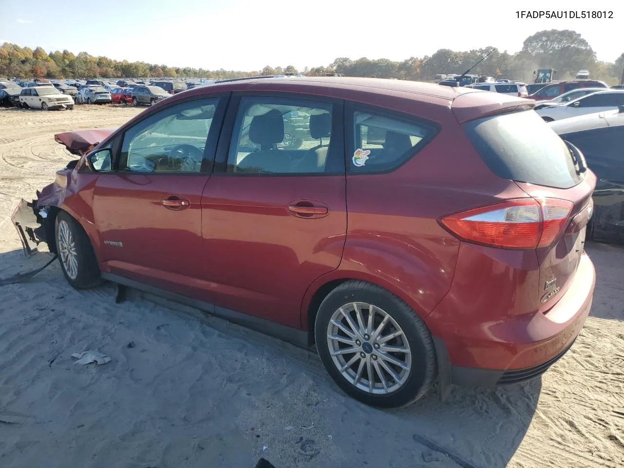 2013 Ford C-Max Se VIN: 1FADP5AU1DL518012 Lot: 76727774