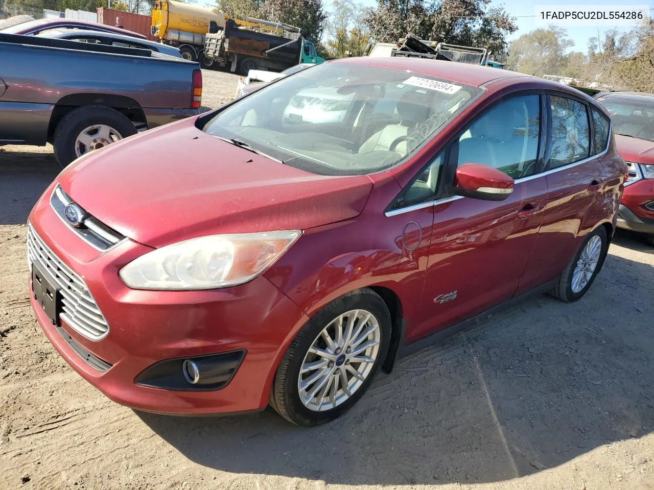 2013 Ford C-Max Premium VIN: 1FADP5CU2DL554286 Lot: 77270694