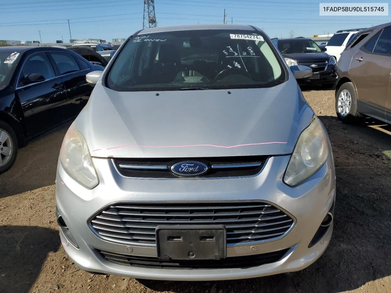 2013 Ford C-Max Sel VIN: 1FADP5BU9DL515745 Lot: 78754274