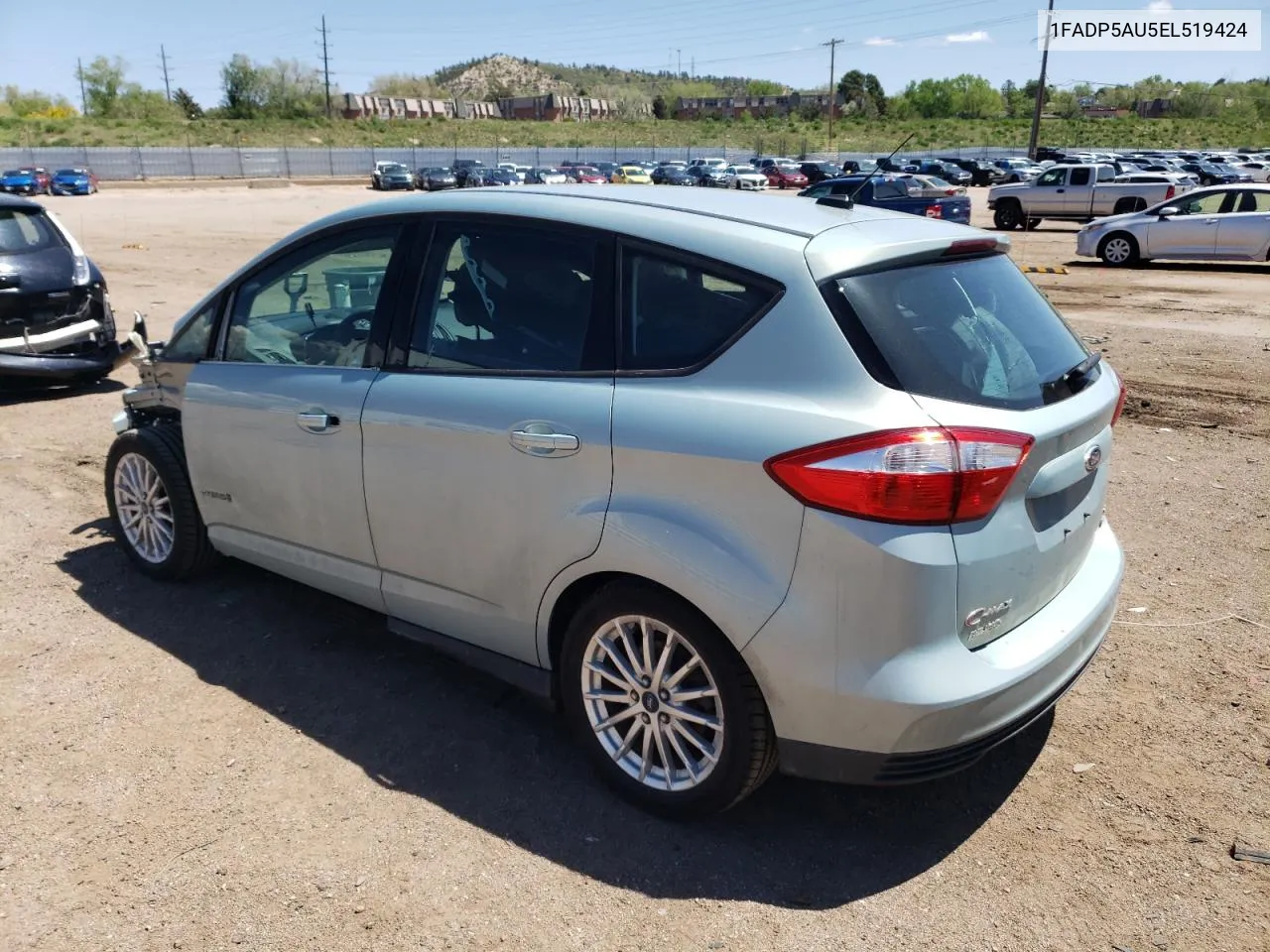 2014 Ford C-Max Se VIN: 1FADP5AU5EL519424 Lot: 55154564