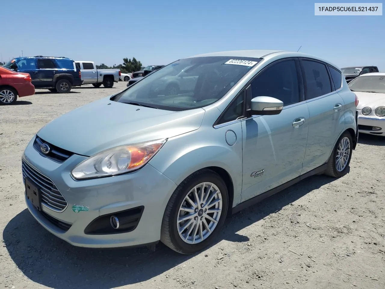 2014 Ford C-Max Premium VIN: 1FADP5CU6EL521437 Lot: 62226124