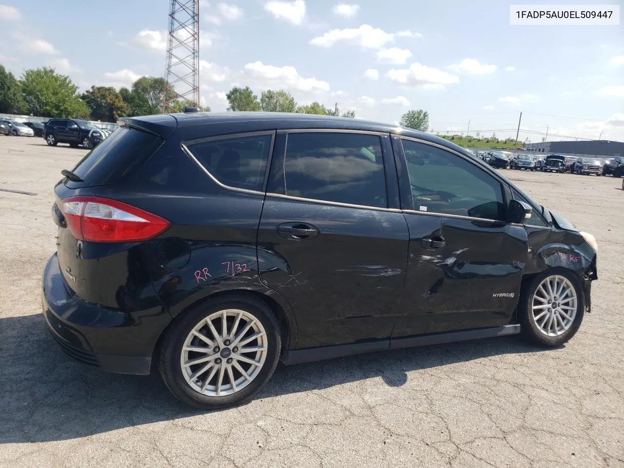 1FADP5AU0EL509447 2014 Ford C-Max Se