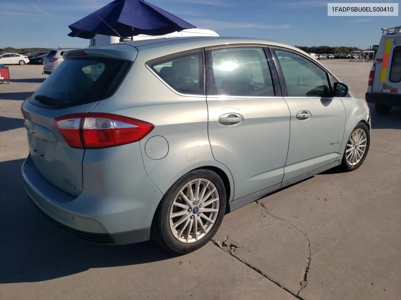 2014 Ford C-Max Sel VIN: 1FADP5BU0EL500410 Lot: 72184844