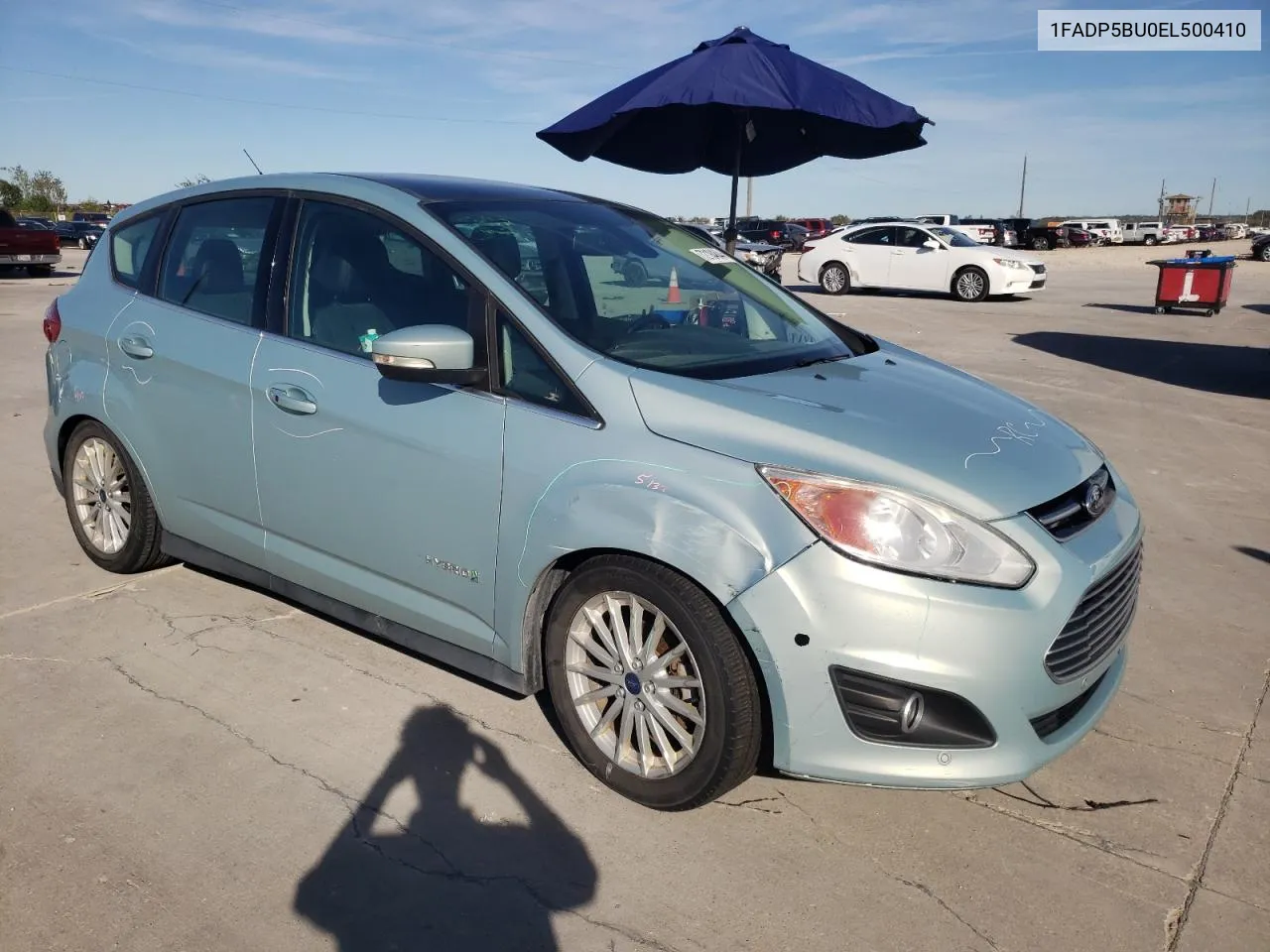 2014 Ford C-Max Sel VIN: 1FADP5BU0EL500410 Lot: 72184844