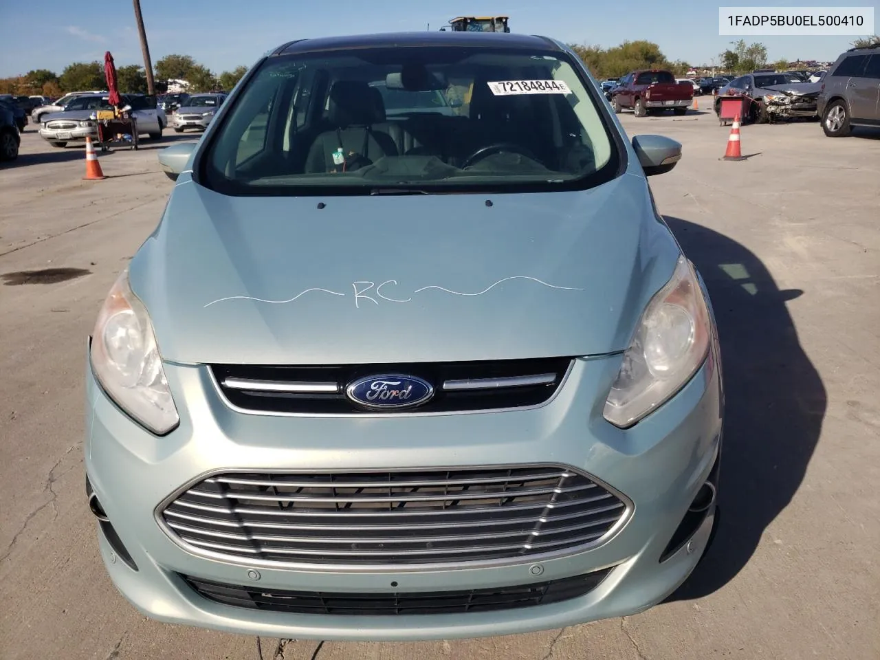 2014 Ford C-Max Sel VIN: 1FADP5BU0EL500410 Lot: 72184844