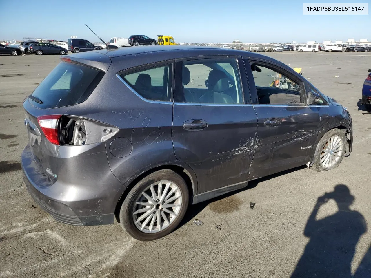 2014 Ford C-Max Sel VIN: 1FADP5BU3EL516147 Lot: 73024804