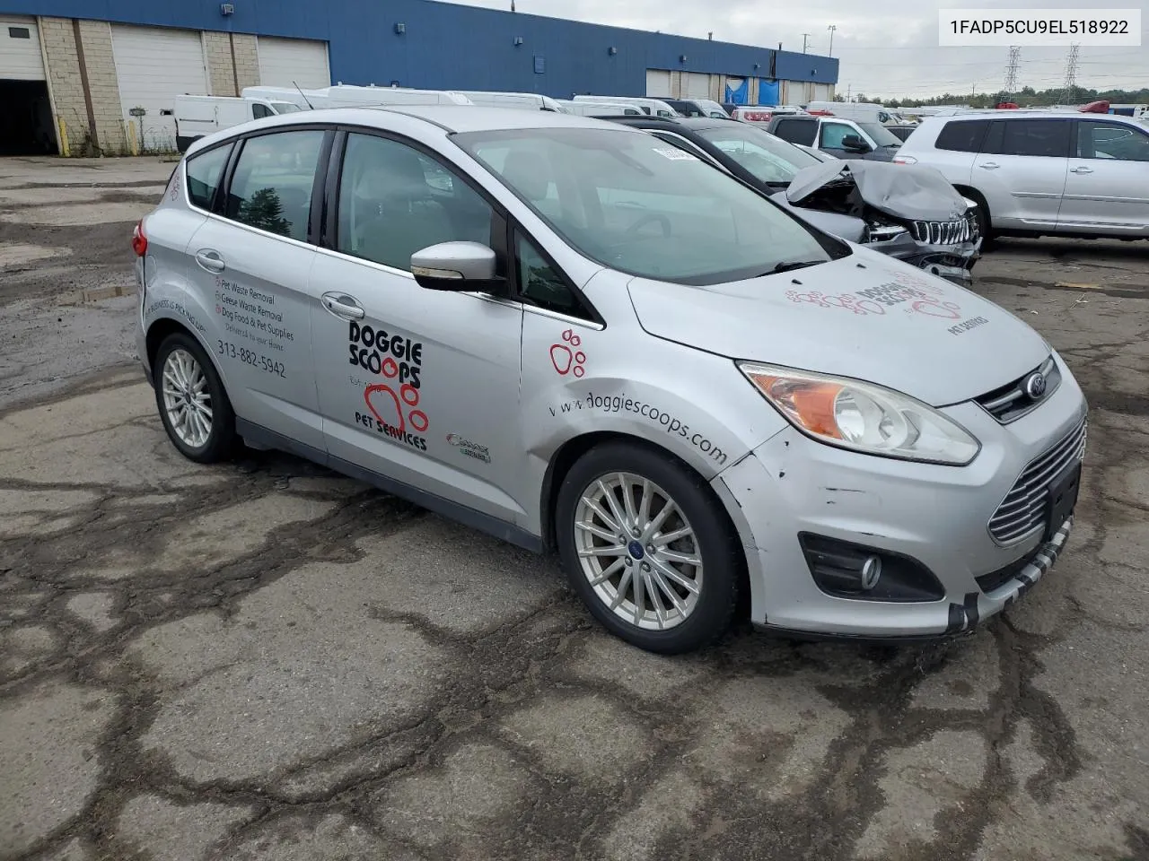 2014 Ford C-Max Premium VIN: 1FADP5CU9EL518922 Lot: 73573494