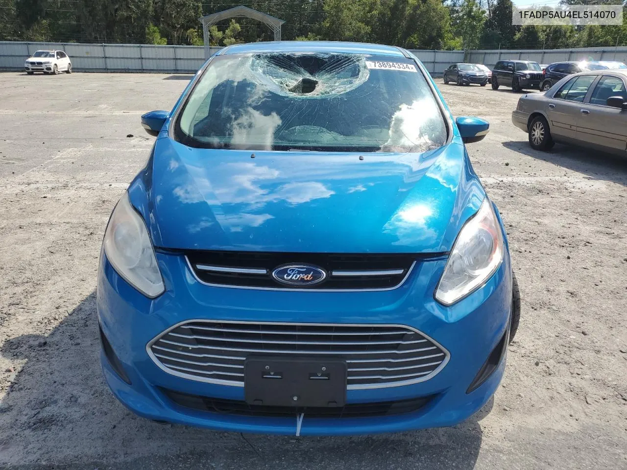 2014 Ford C-Max Se VIN: 1FADP5AU4EL514070 Lot: 73894334