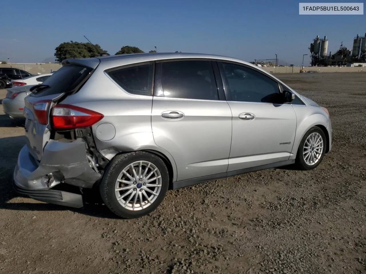 2014 Ford C-Max Sel VIN: 1FADP5BU1EL500643 Lot: 74578504