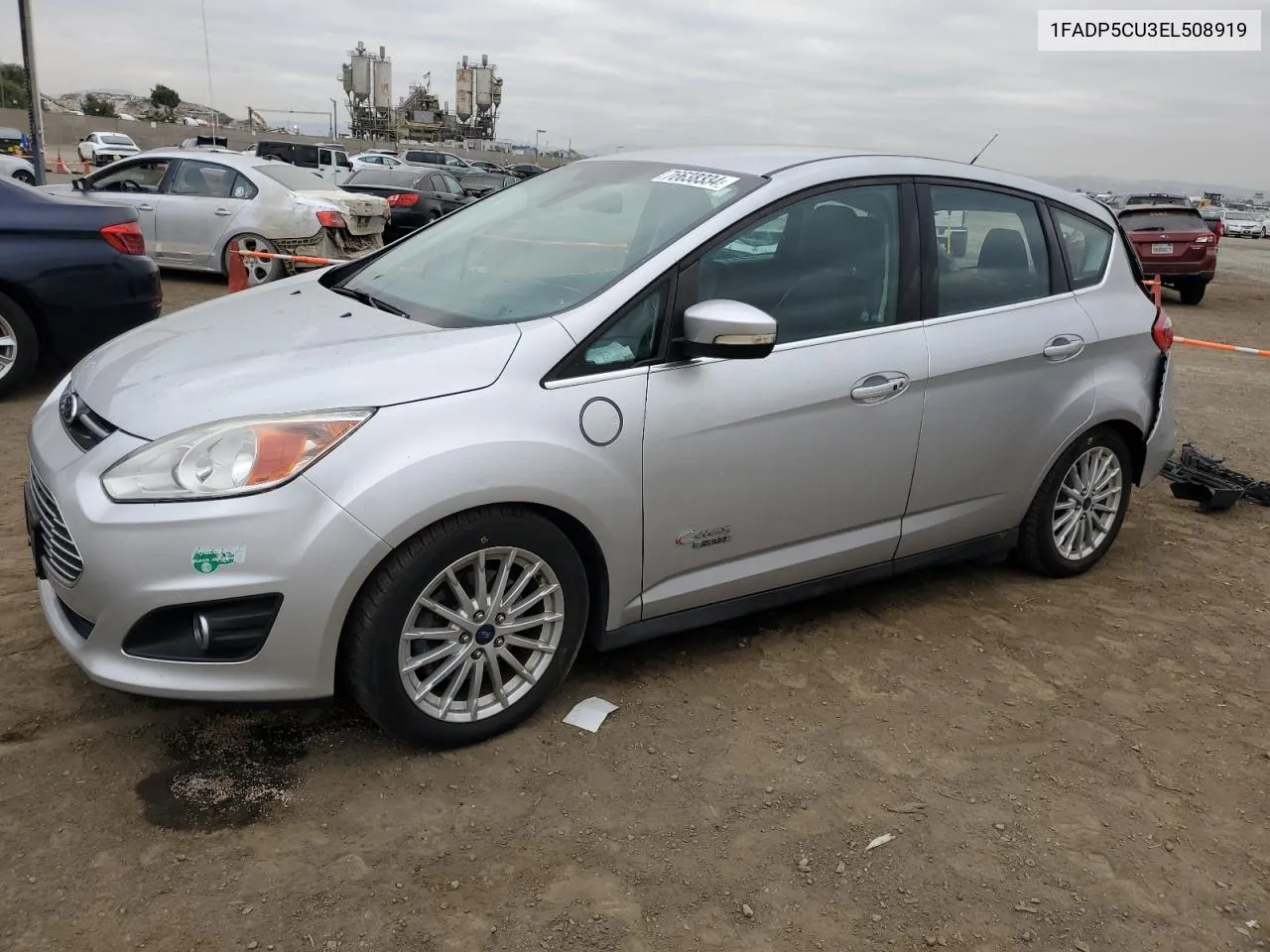 2014 Ford C-Max Premium VIN: 1FADP5CU3EL508919 Lot: 76638334