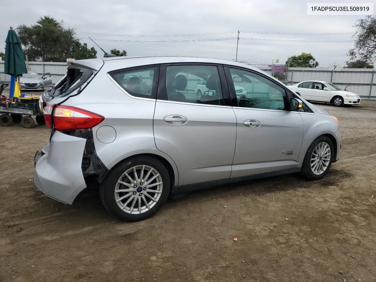 2014 Ford C-Max Premium VIN: 1FADP5CU3EL508919 Lot: 76638334