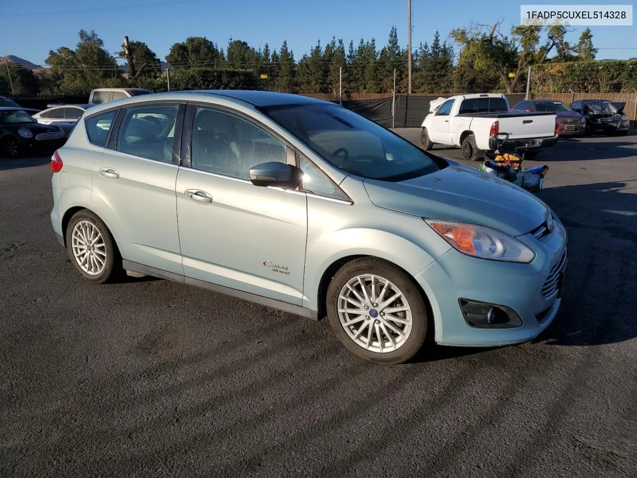 2014 Ford C-Max Premium VIN: 1FADP5CUXEL514328 Lot: 76929734